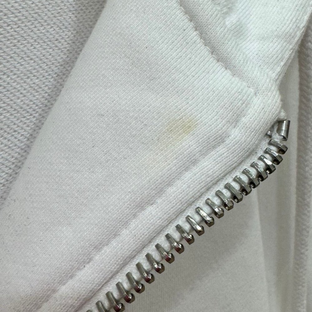 Helmut Lang White Zip Up Jacket - Picture 4 of 4